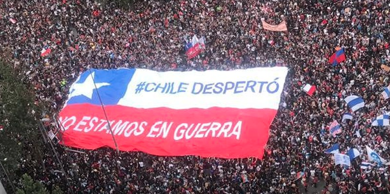 global protests Chile Ecuador Lebanon